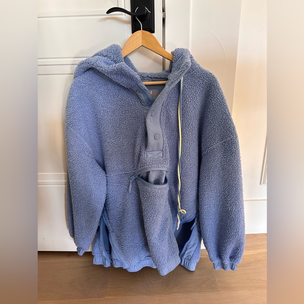 Free People Fuzzy Was She Pullover